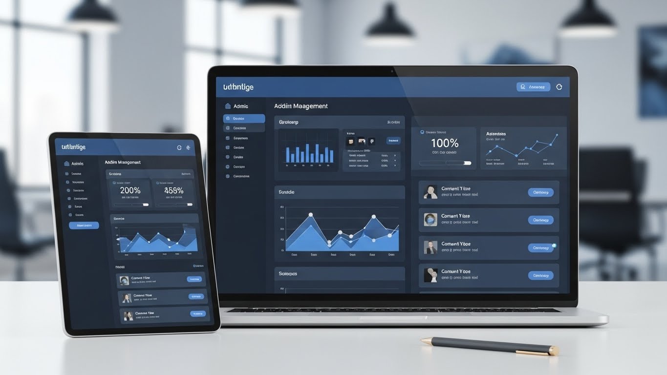 Yönetim Panelli Web Sitesi