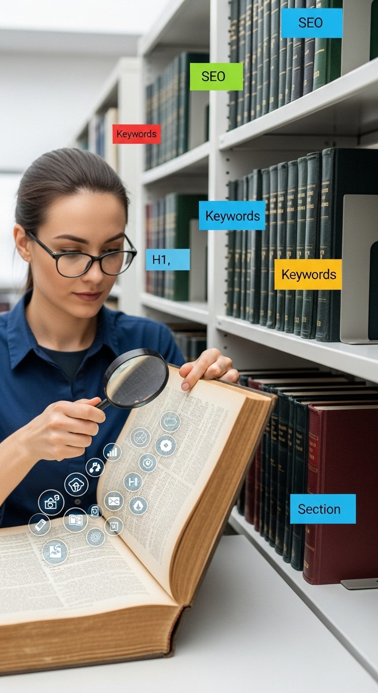 On-Page SEO (Site İçi SEO) Optimizasyonu (dikey görünüm)