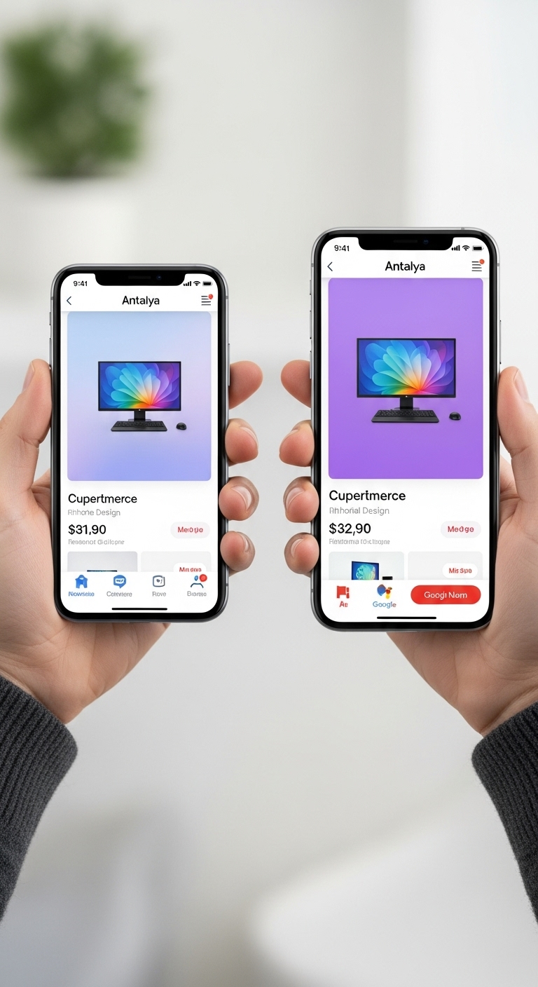 Yüksek Performanslı Native Mobil Uygulama Geliştirme (dikey görünüm)