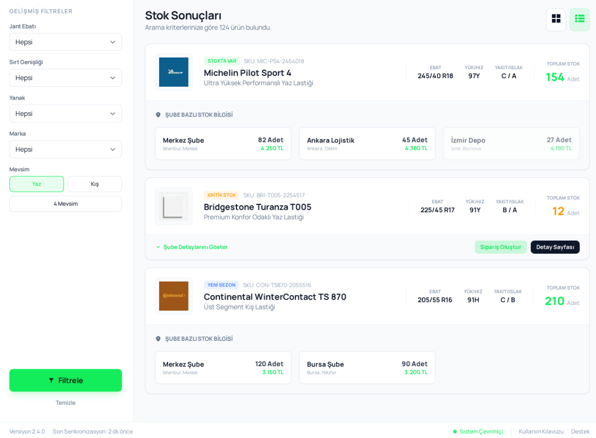 KobiStock - Stok Takip Uygulaması + Web Sitesi Detay